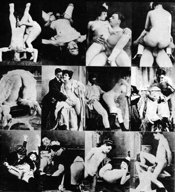 1901年から1930年のヴィンテージ・ポルノ写真
 #95705615