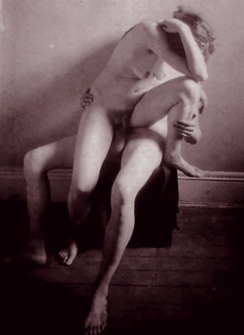 1901年から1930年のヴィンテージ・ポルノ写真
 #95705630