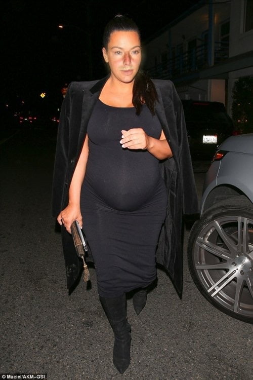Sexy Pregnant Celebrity Model Marisa Kardashian #94552197