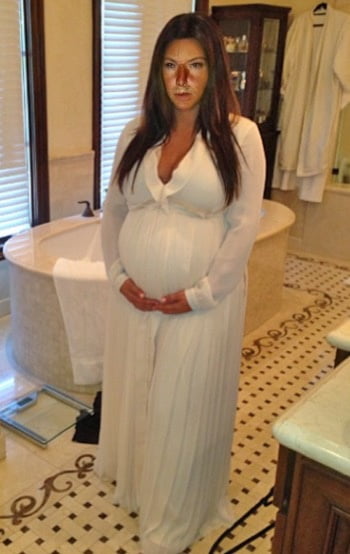 Sexy Pregnant Celebrity Model Marisa Kardashian #94552206