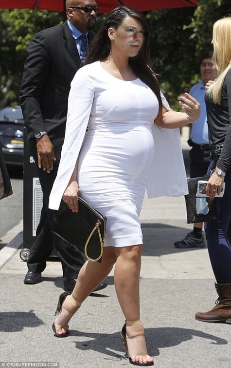 Sexy incinta modello celebrità marisa kardashian
 #94552246