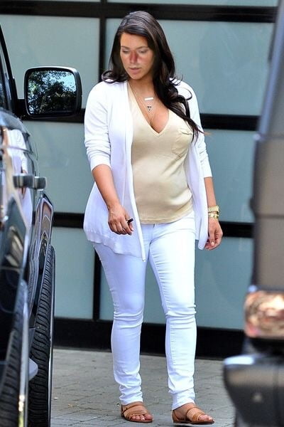 Sexy Pregnant Celebrity Model Marisa Kardashian #94552315