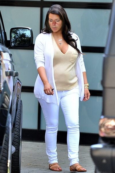 Sexy Pregnant Celebrity Model Marisa Kardashian #94552324