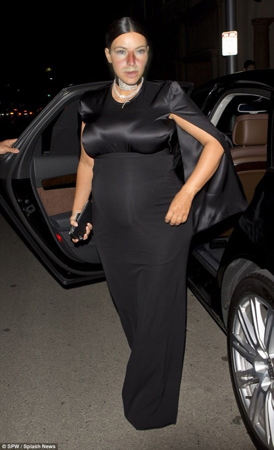 Sexy Pregnant Celebrity Model Marisa Kardashian #94552353