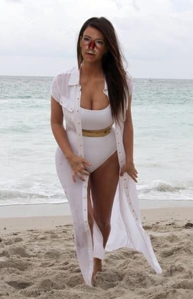 Sexy incinta modello celebrità marisa kardashian
 #94552390