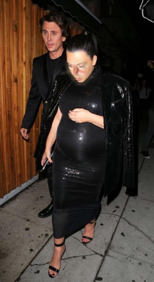 Sexy Pregnant Celebrity Model Marisa Kardashian #94552449