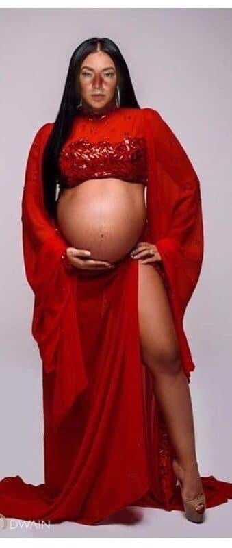 Sexy Pregnant Celebrity Model Marisa Kardashian #94552464
