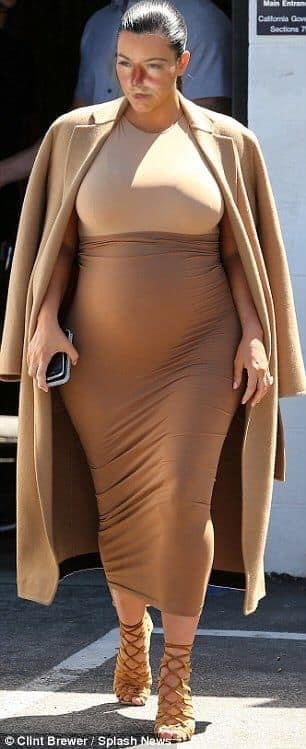 Sexy Pregnant Celebrity Model Marisa Kardashian #94552476