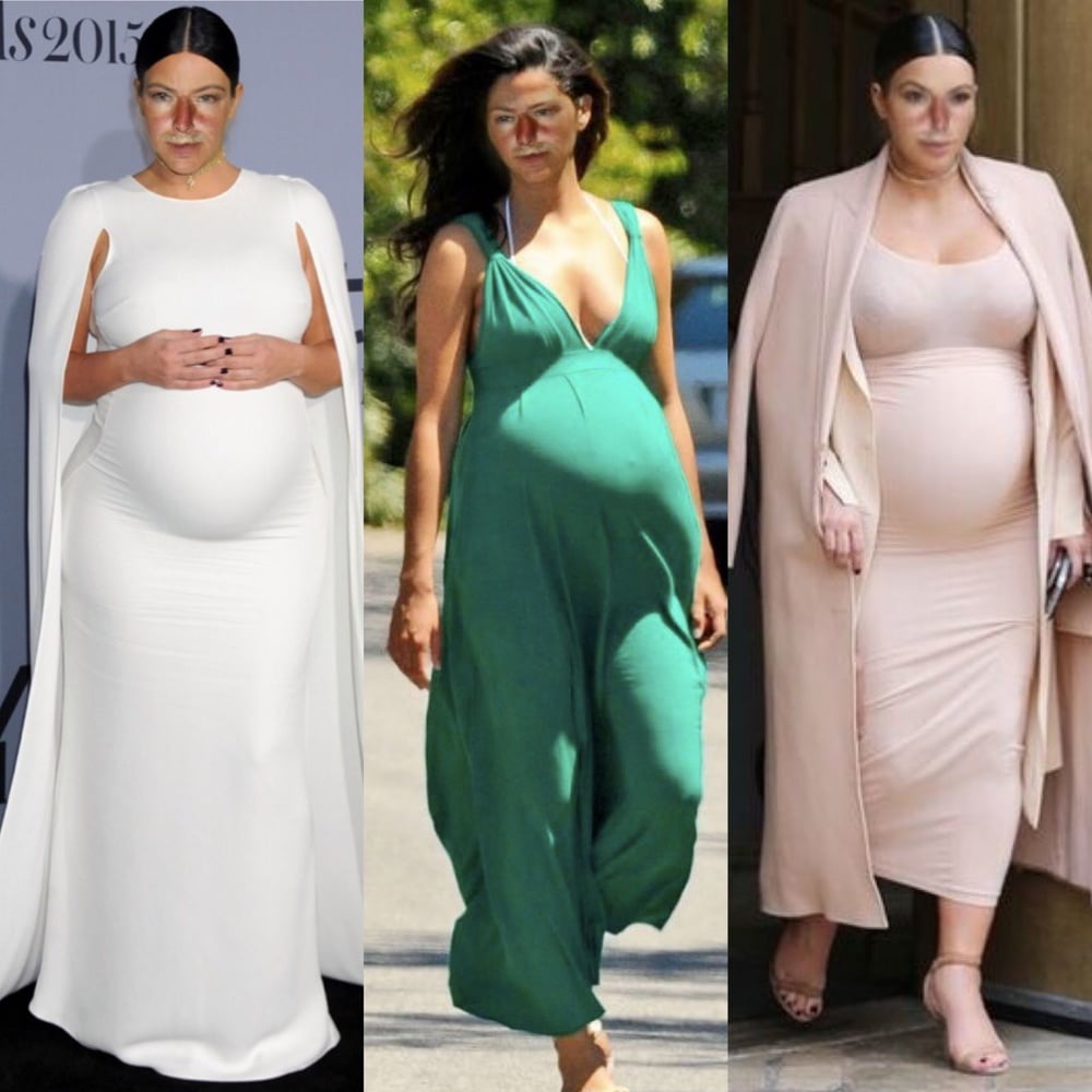 Sexy Pregnant Celebrity Model Marisa Kardashian #94552572