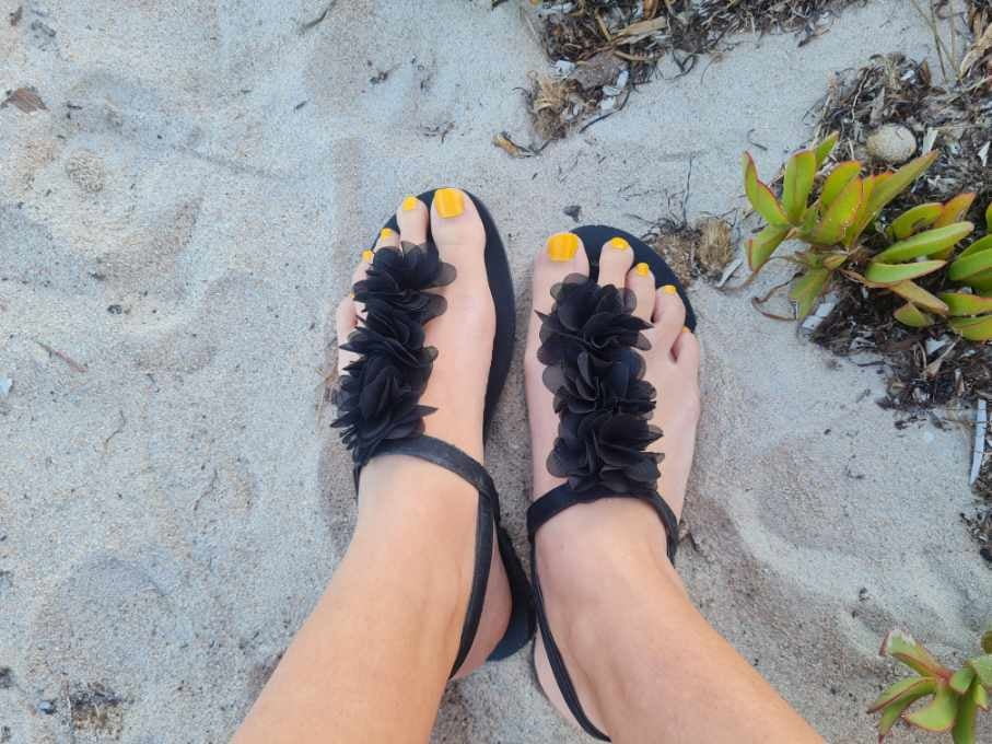 Wife beach feet #106715265
