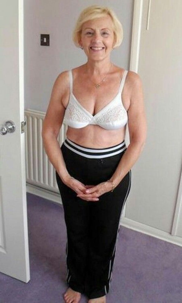 Granny Nut Busters Bra and Panties #88003921