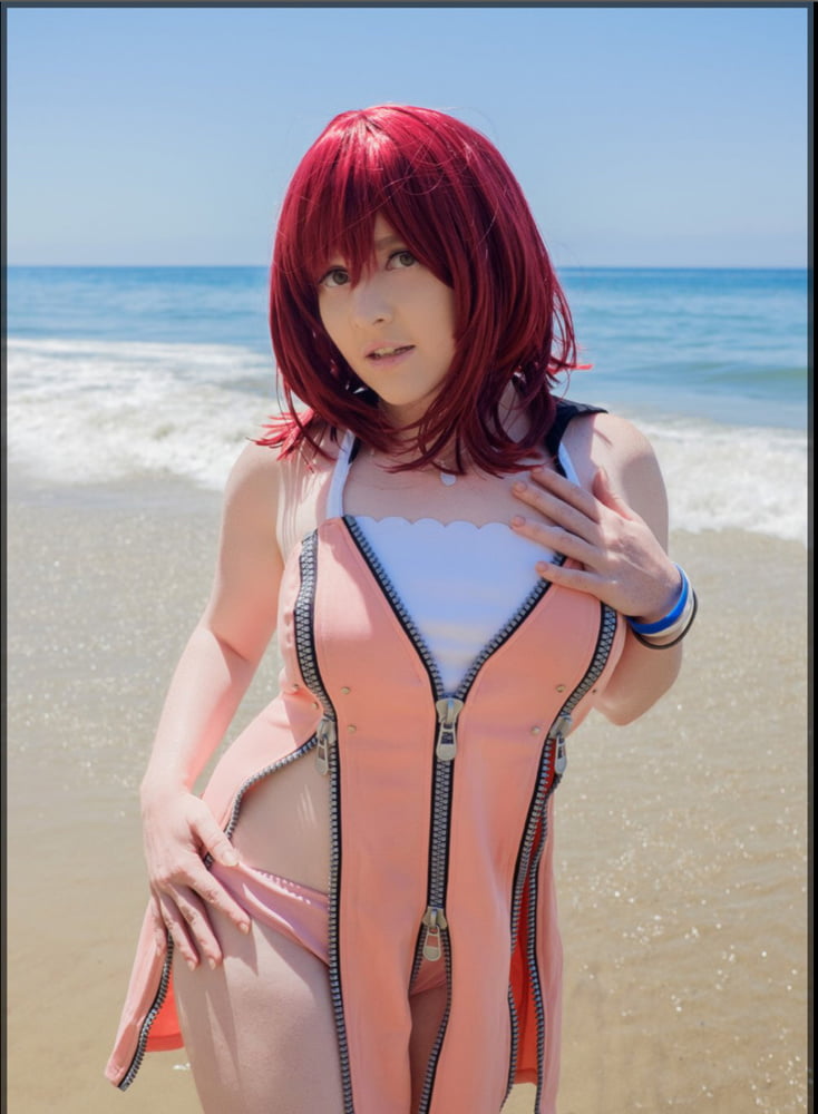 Kingdom hearts beach cosplay strip
 #91350490