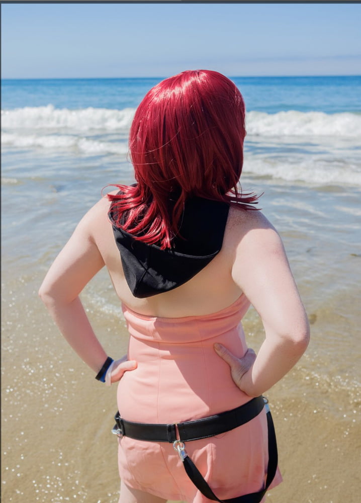 Cuori del regno spiaggia cosplay striscia
 #91350567
