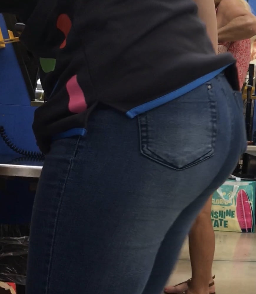 Nice Walmart ass in tight jeans #80772464
