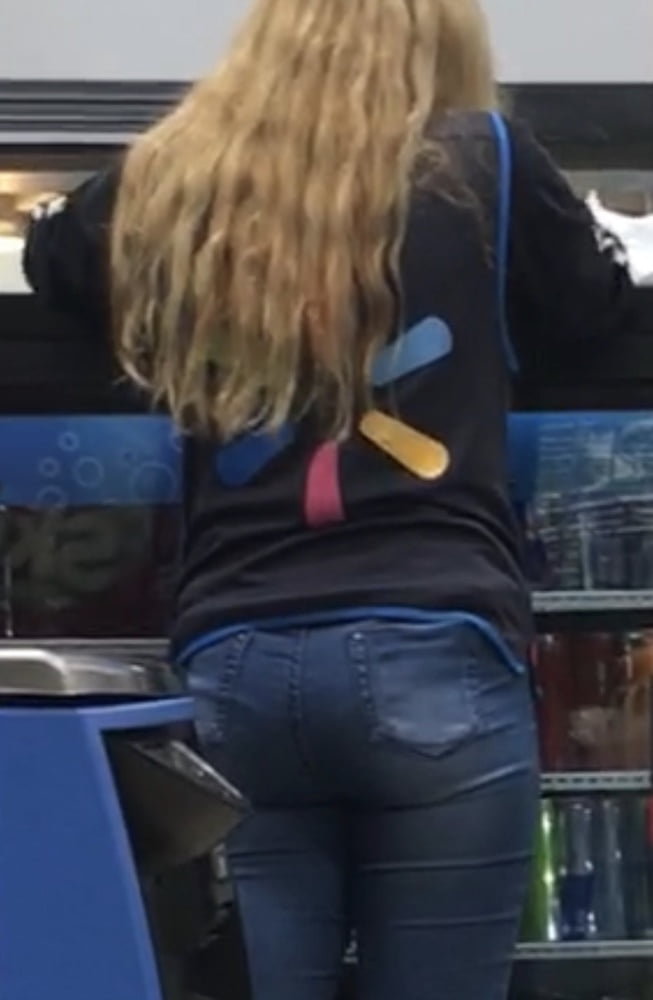 Nice Walmart ass in tight jeans #80772470