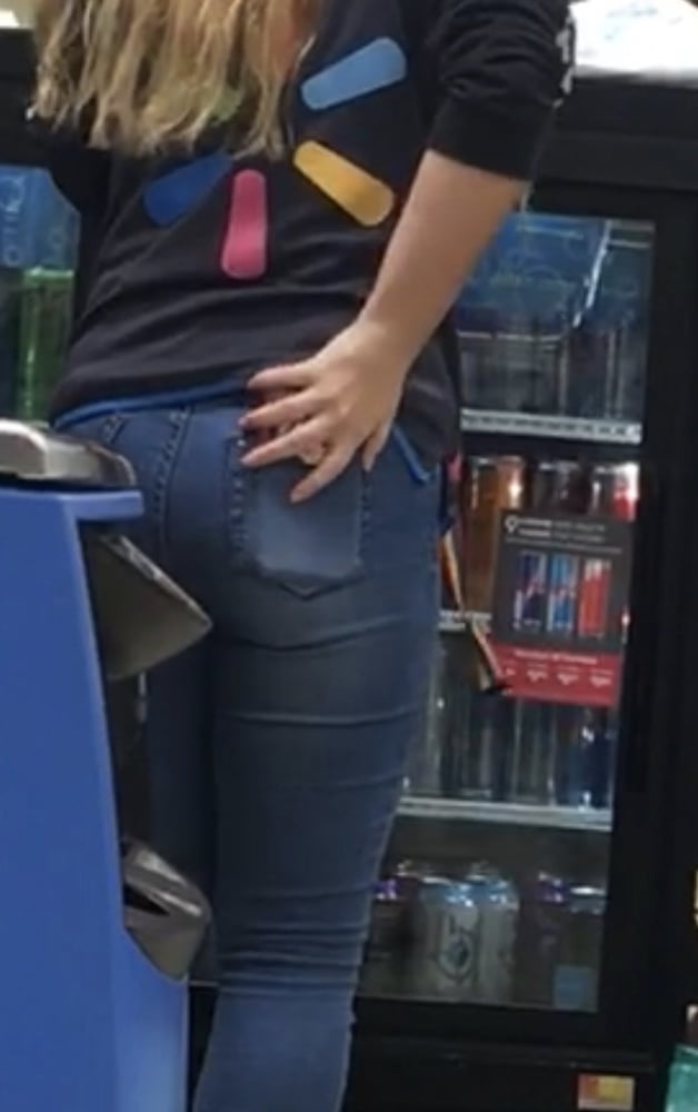 Nice Walmart ass in tight jeans #80772472