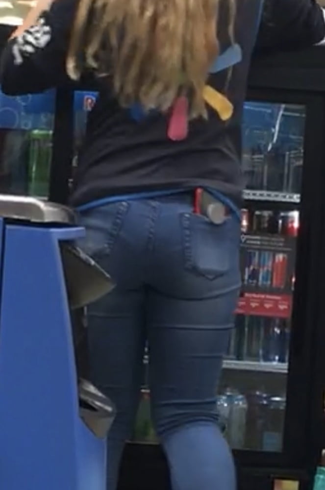 Nice Walmart ass in tight jeans #80772475