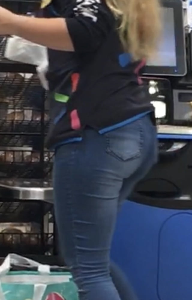 Nice Walmart ass in tight jeans #80772482