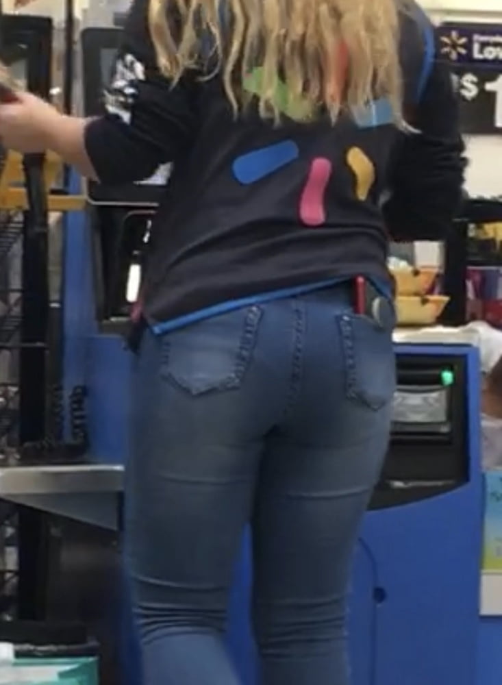 Nice Walmart ass in tight jeans #80772485