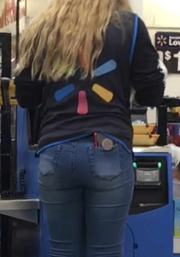 Nice Walmart ass in tight jeans #80772488
