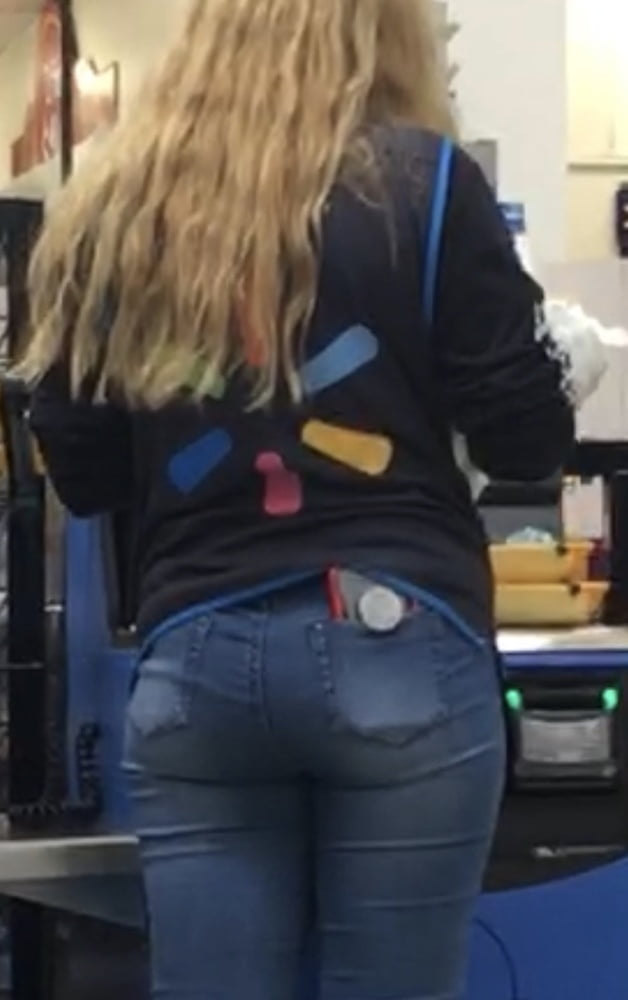 Nice Walmart ass in tight jeans #80772491