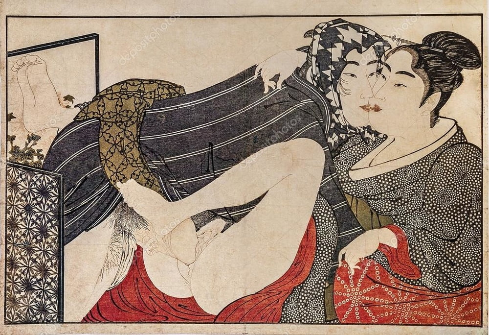 Shunga-MaleFemale Coupling #106889382