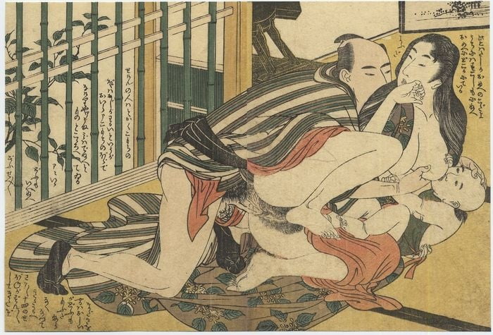 Shunga-MaleFemale Coupling #106889386