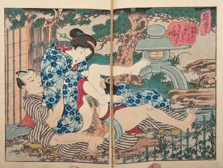 Shunga-MaleFemale Coupling #106889388