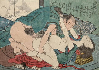 Shunga-MaleFemale Coupling #106889390