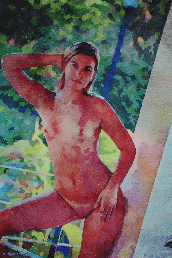 Erotico acquerello digitale 61
 #100030940