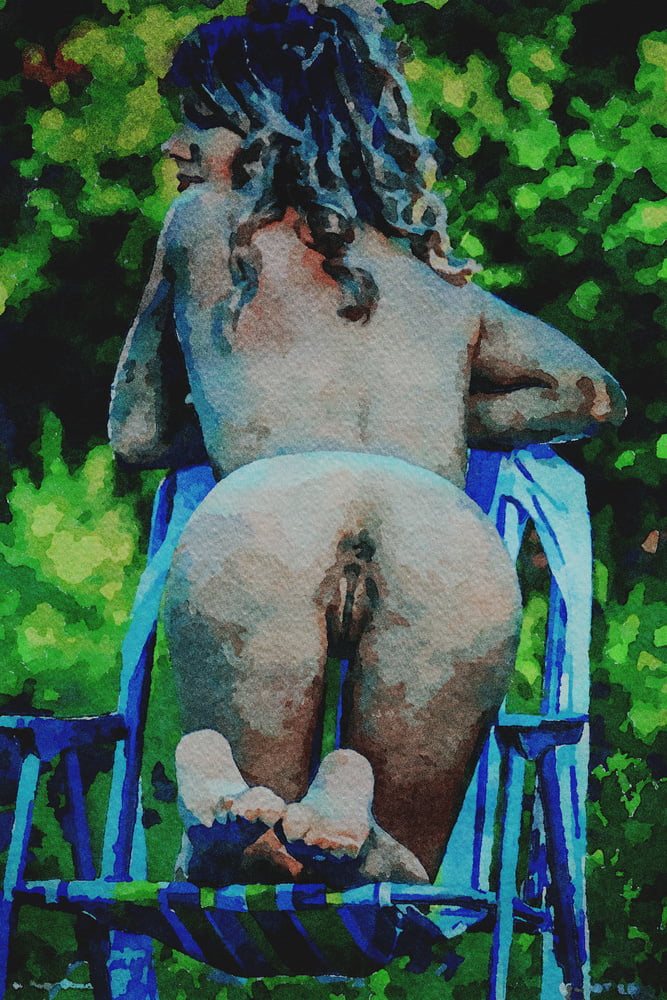 Erotic Digital Watercolor 61 #100030976