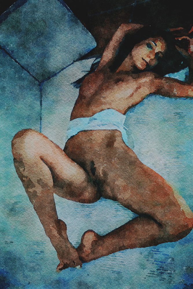 Erotic Digital Watercolor 61 #100031018