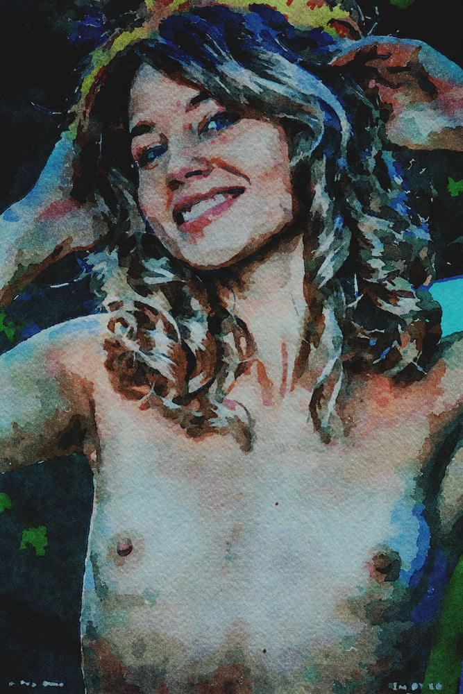 Erotic Digital Watercolor 61 #100031027