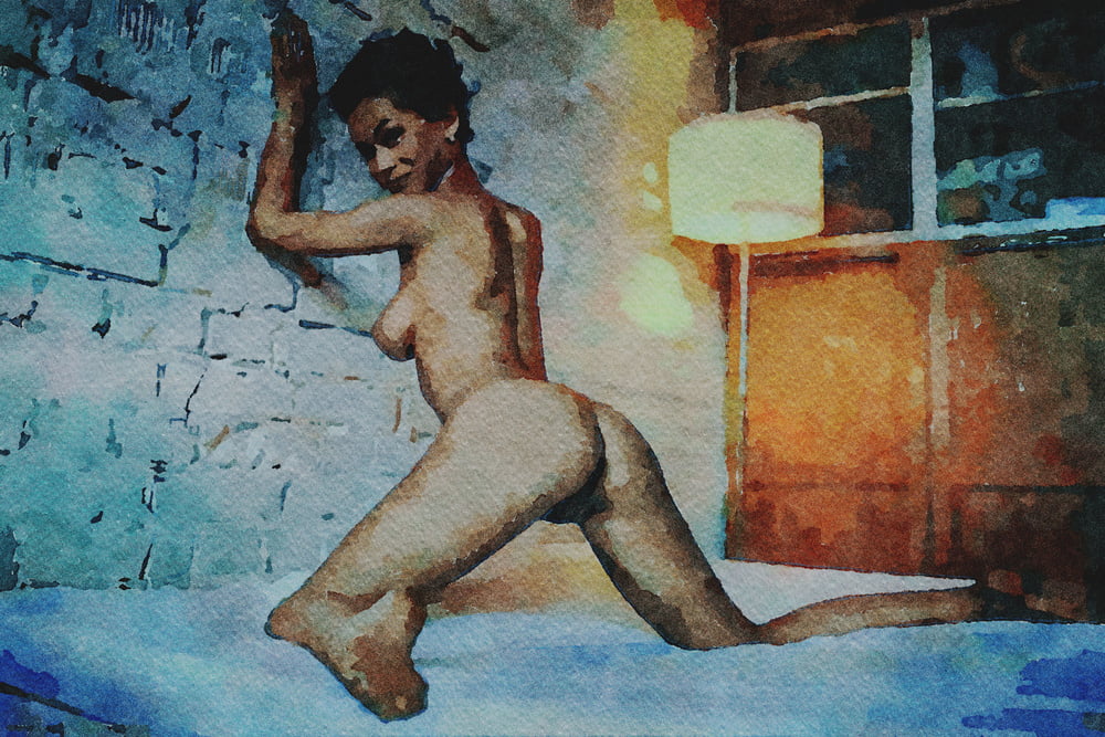 Erotic Digital Watercolor 61 #100031033