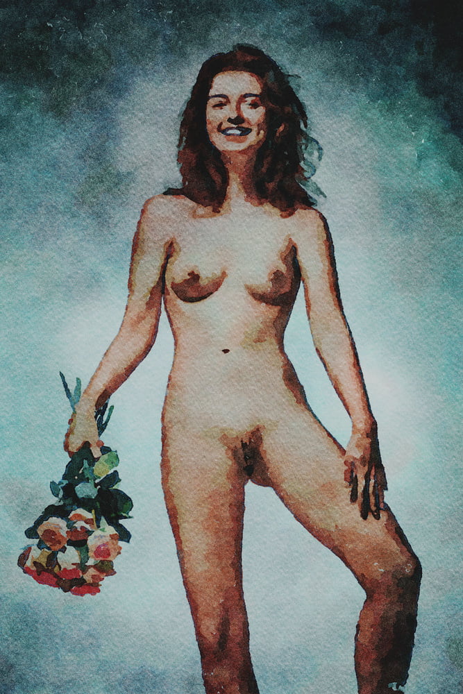 Erotic Digital Watercolor 61 #100031039