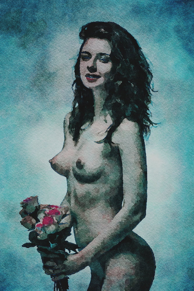 Erotic Digital Watercolor 61 #100031057