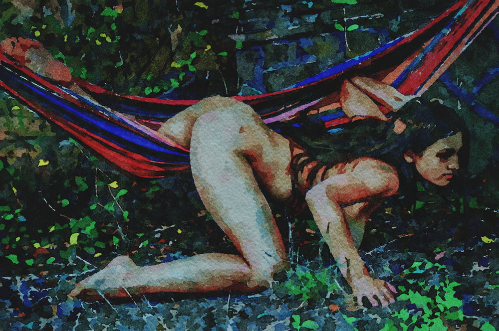 Erotic Digital Watercolor 61 #100031066