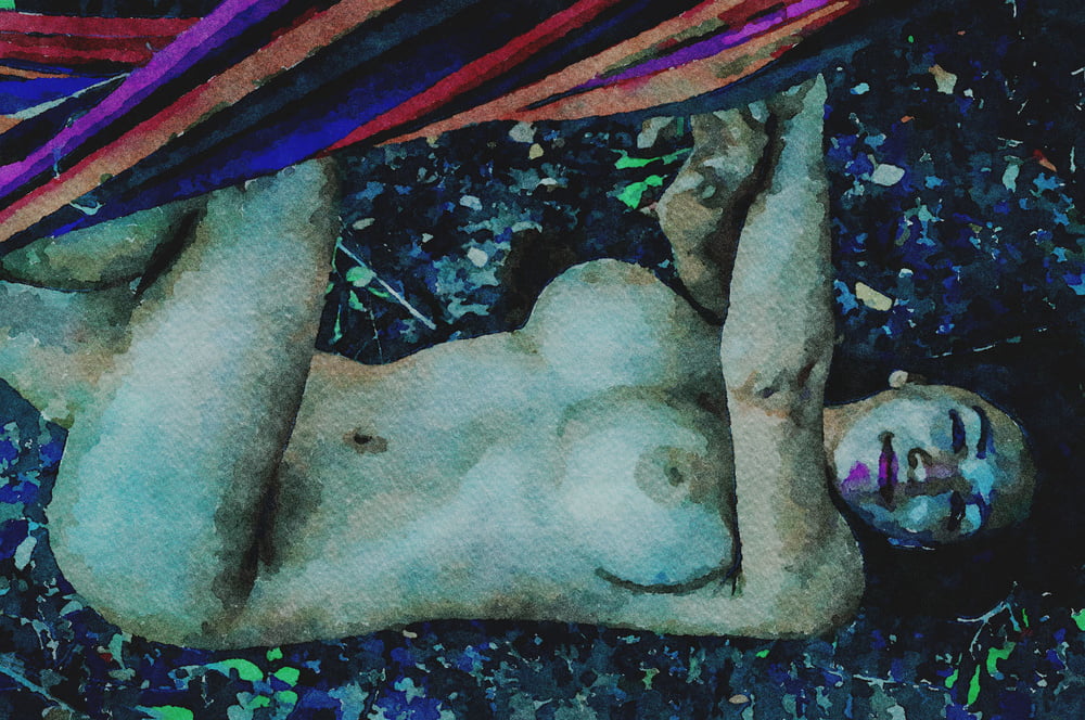 Erotic Digital Watercolor 61 #100031081