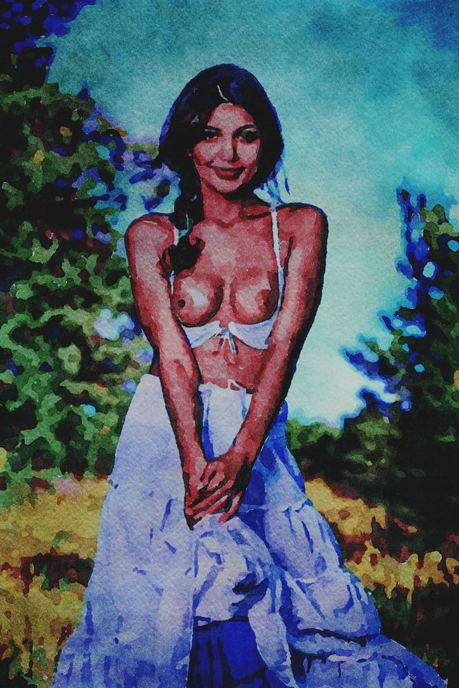 Erotic Digital Watercolor 61 #100031084