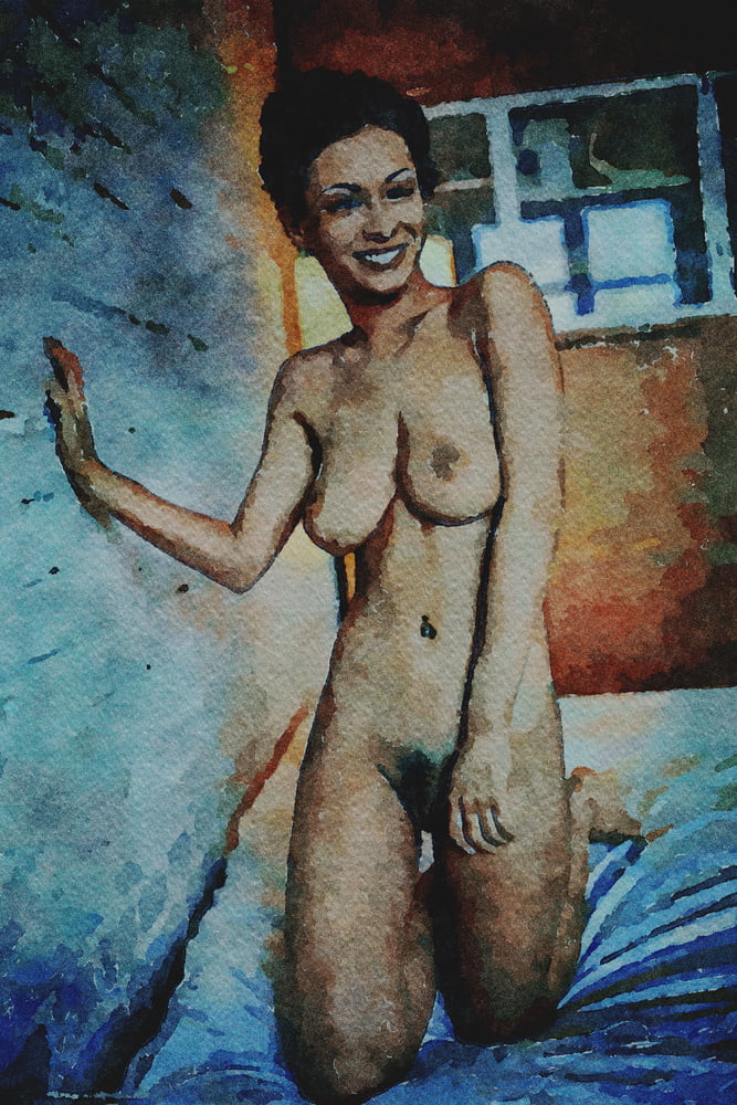 Erotic Digital Watercolor 61 #100031135