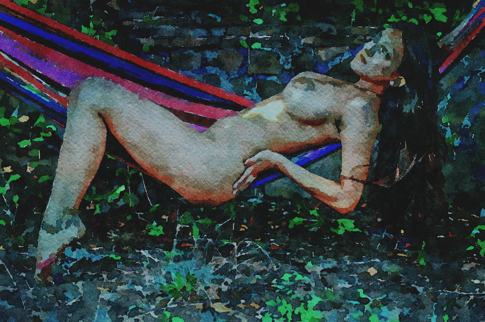 Erotic Digital Watercolor 61 #100031157