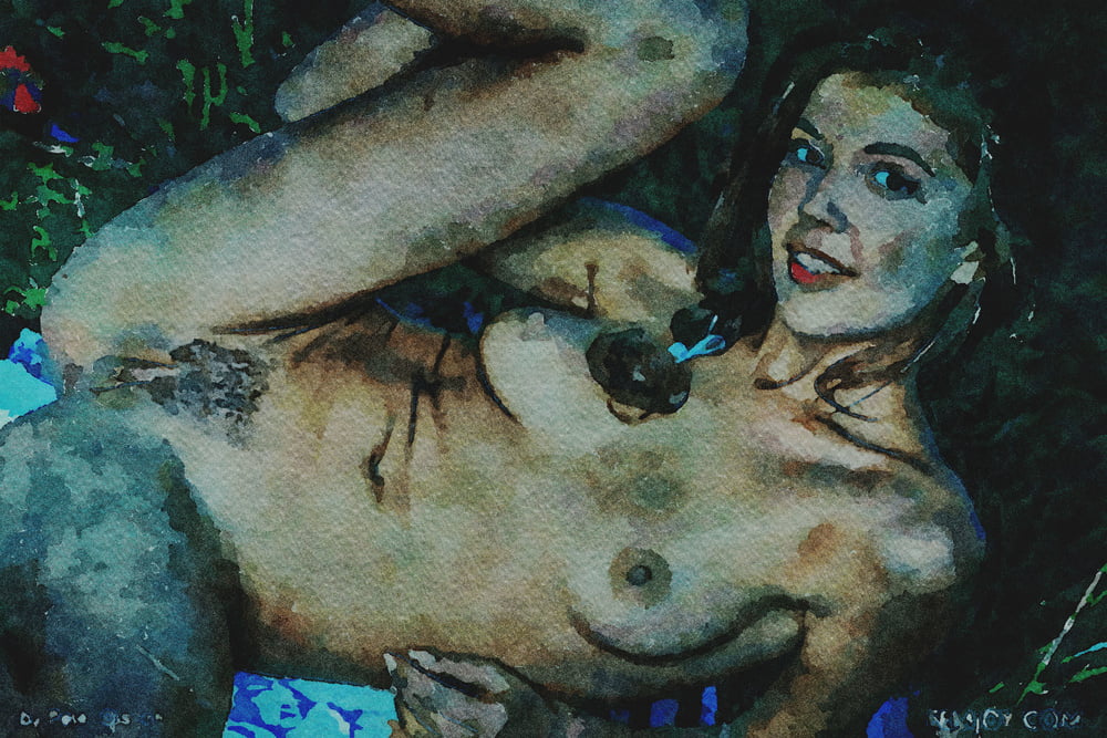Erotic Digital Watercolor 61 #100031225