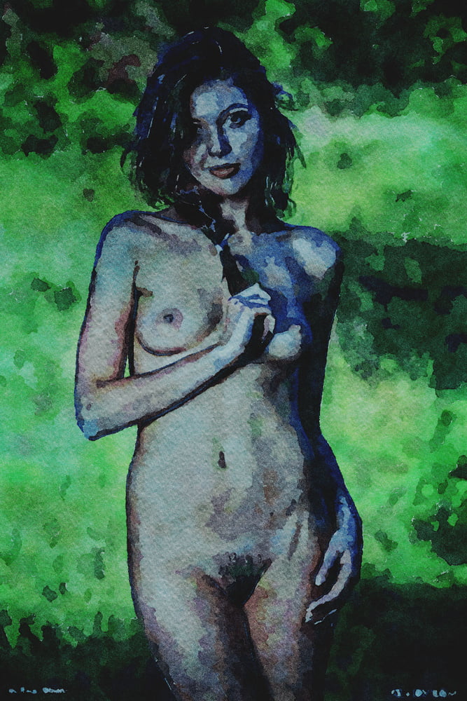 Erotic Digital Watercolor 61 #100031229