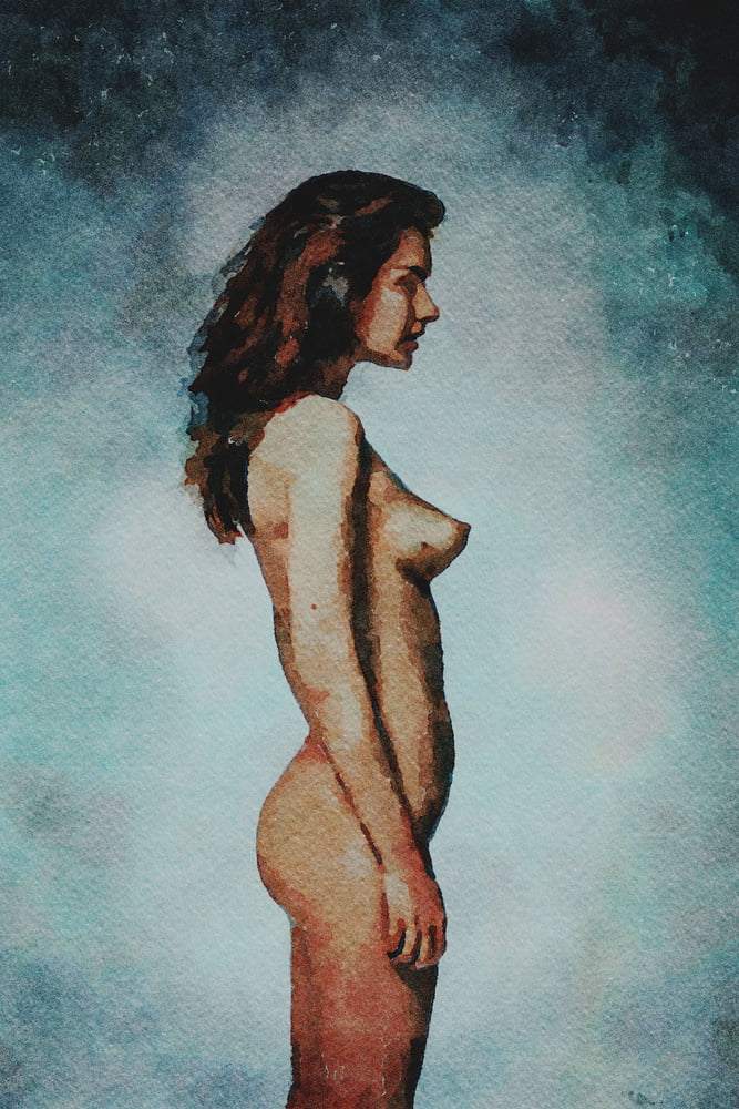 Erotic Digital Watercolor 61 #100031267