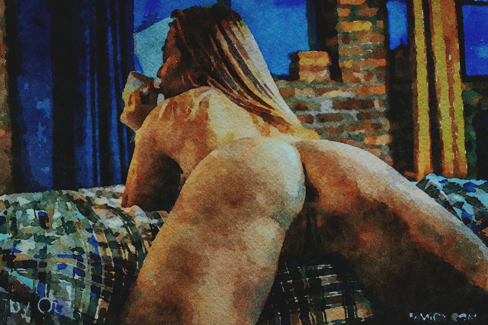 Erotic Digital Watercolor 61 #100031270