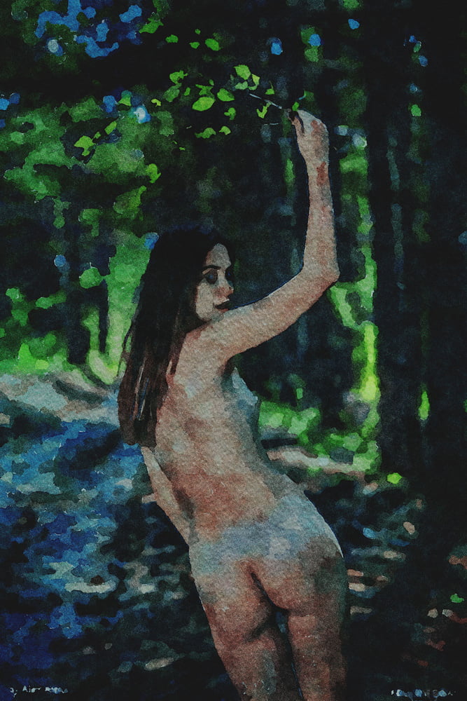 Erotic Digital Watercolor 61 #100031279