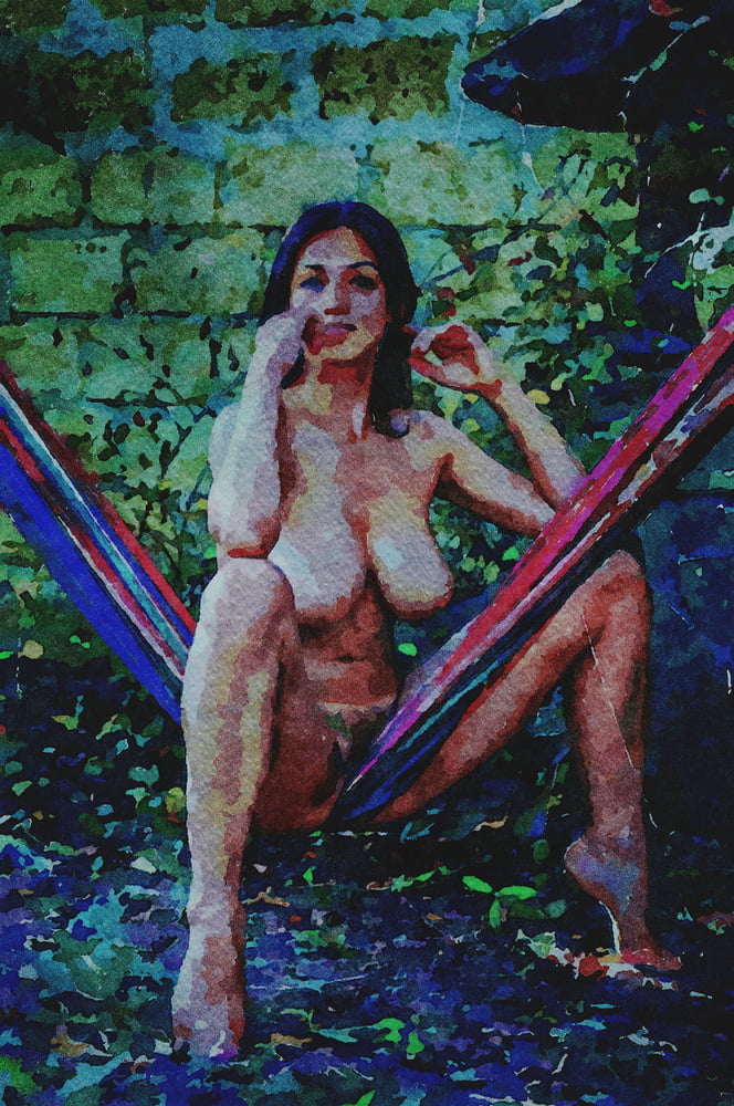 Erotic Digital Watercolor 61 #100031292