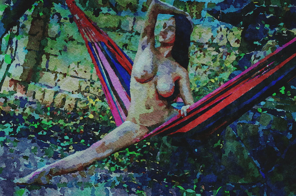 Erotic Digital Watercolor 61 #100031313