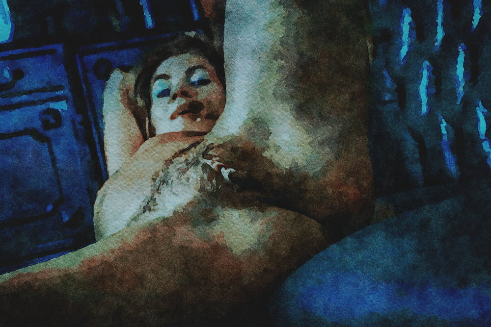 Erotic Digital Watercolor 61 #100031331