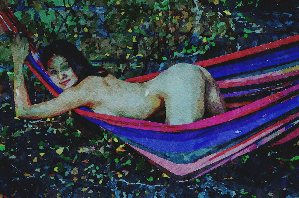 Erotic Digital Watercolor 61 #100031532